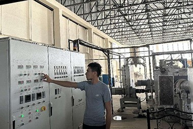 PET Recycling a Granulatiounslinn ass an Usbekistan gelant