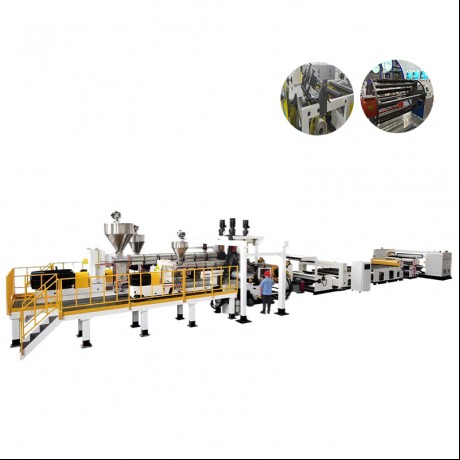 PP / PE Solar Photovoltaic Zell Backsheet Extrusion Machine