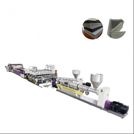 PP Hollow Building Template Board One Mold Double Out Extrusiounslinn