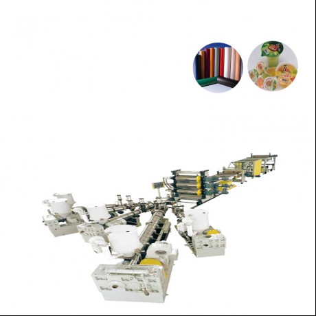 PP, EVA, EVOH, PS an PE Multi-Layer Sheet Co-Extrusion Line
