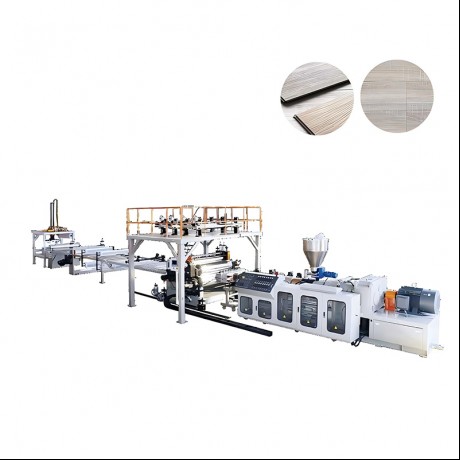 SPC Stone-Plastik Ëmfeld Floor Extrusion Linn aus Jwell Maschinnen China