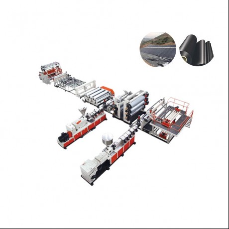 Héich Polymer Komposit Waasserdicht Roll Extrusion Linn