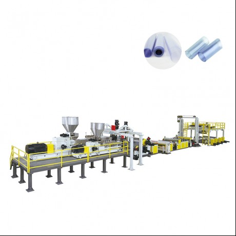 Zwillingsschrauwen Dyer-fräi Ventiléiert PET Blat Extrusion Line