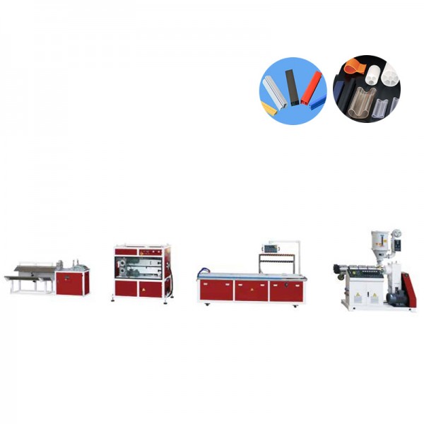 JWELL PVC PP PE PC ABS Kleng Profil Extrusion Linn